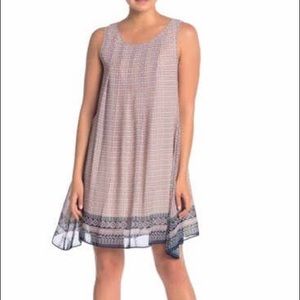 Max Studio Printed Sleeveless Dress